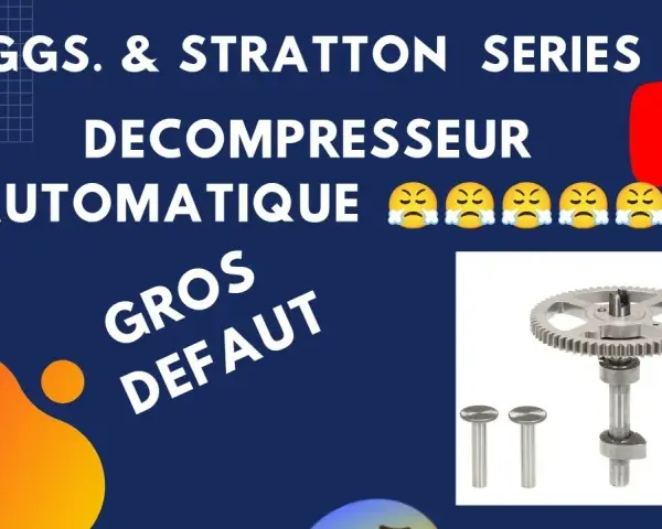 Moteur Briggs & Stratton qui claque ? La panne enfin expliquée !