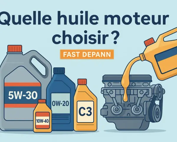 Meilleure huile moteur diesel : FAP, 5W30, ACEA Évitez les erreurs !