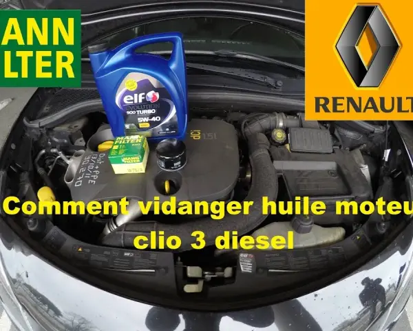 Clio 3 Diesel: Huile moteur, FAP, RN0720, 5W30 - Ne vous trompez plus !