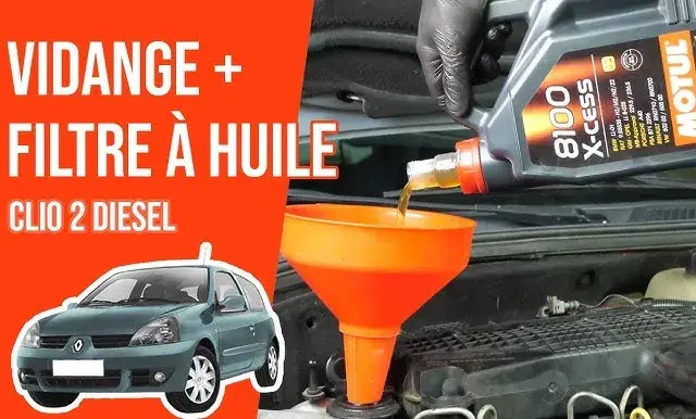 Changer filtre à huile Clio 2 : Mon guide facile pour économiser