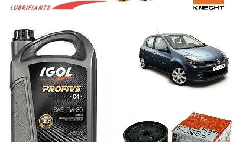 Clio 3 1.5 dCi : Quelle huile ? FAP (RN0720) ou sans FAP (RN0710)