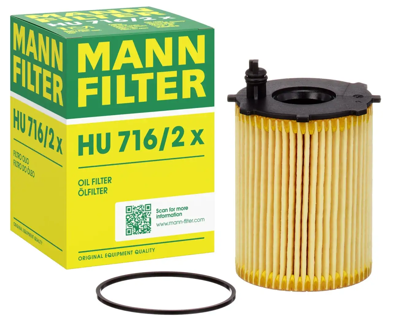 Filtres &agrave; huile Purflux Bosch Mann-Filter pour C3 1.4 HDi